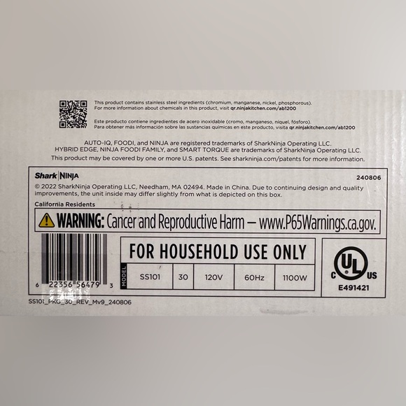 Ninja Foodi Smoothie Bowl Maker and Nutrient Extractor - Picture 3 of 3